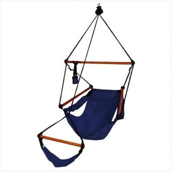 Kings Pond KingsPond  10001-KP Hammaka Hammocks Original Hanging Air Chair In Midnight Blue 10001-KP